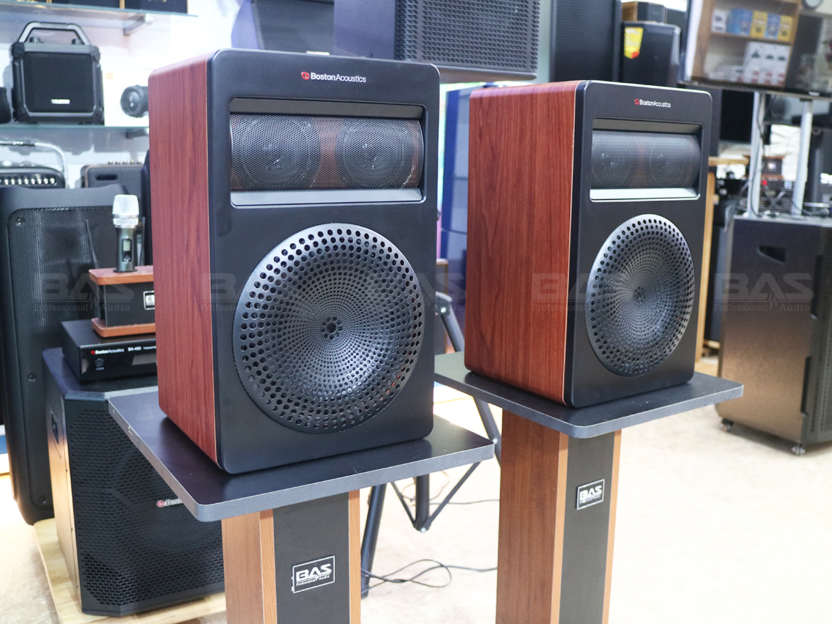 Loa Boston Acoustics MD208, loa bookshelf karaoke, nghe nhạc gia đình