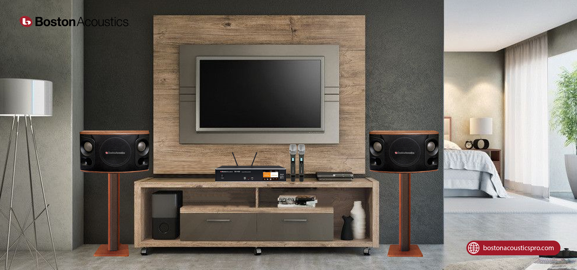 DÀN KARAOKE GIA ĐÌNH BOSTON ACOUSTICS 02