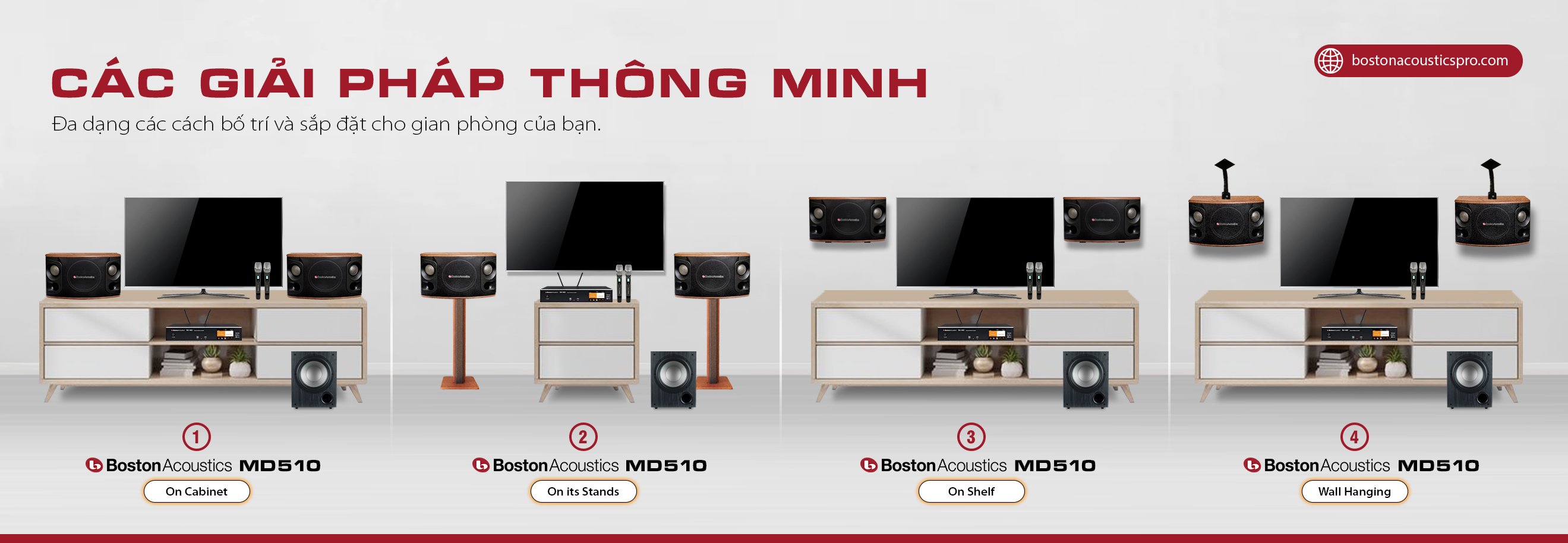 Loa karaoke Boston Acoustics MD510