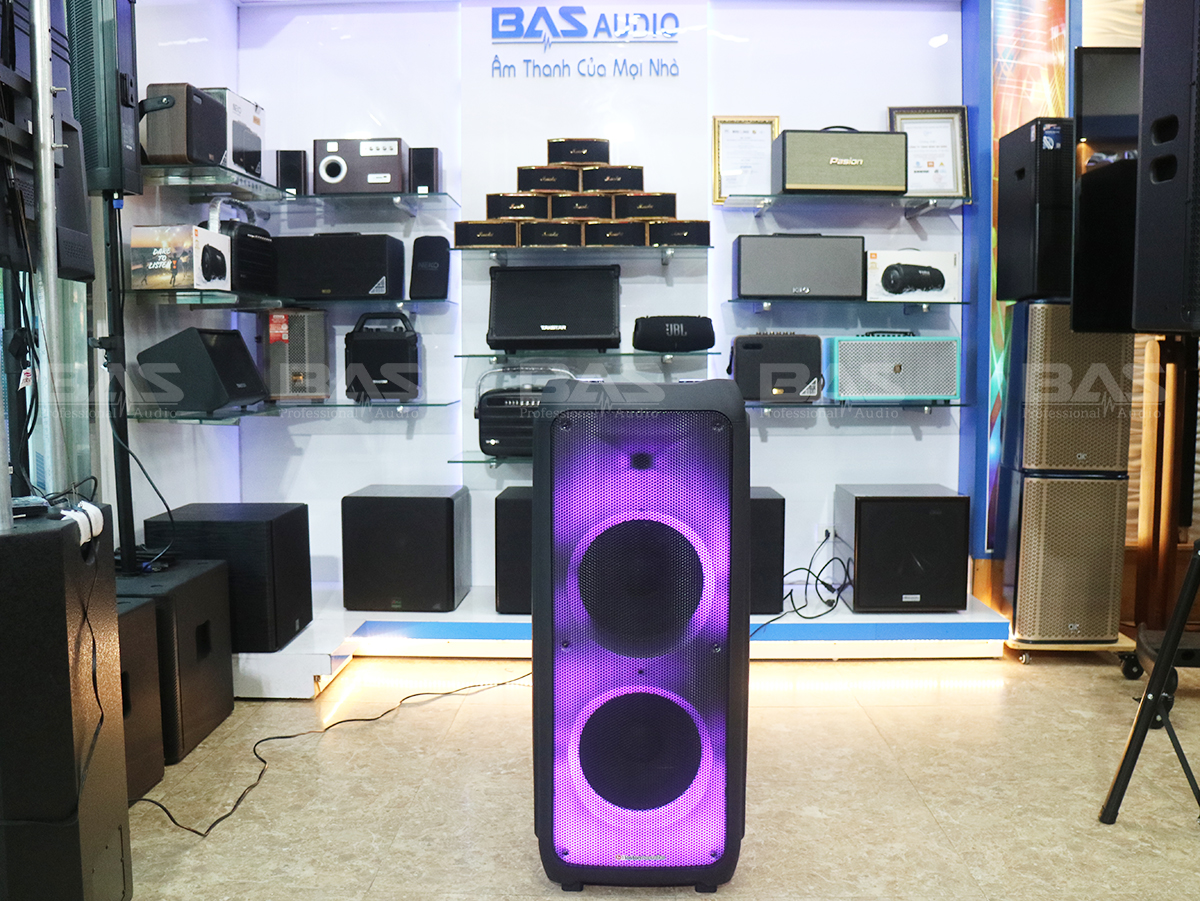 Party Box BA 1202PB, loa karaoke di động công suất 300W