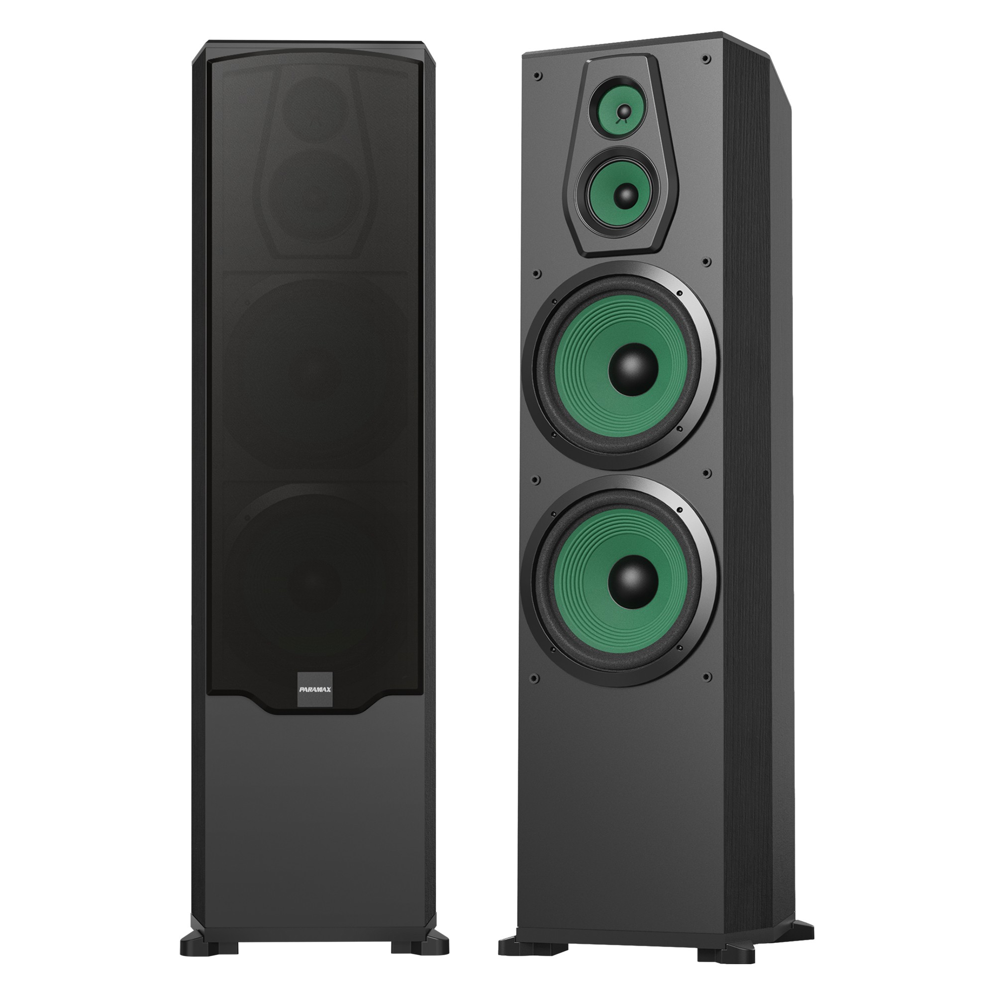 Loa karaoke nghe nhạc Paramax F2500, loa đứng bass đôi 10 inch