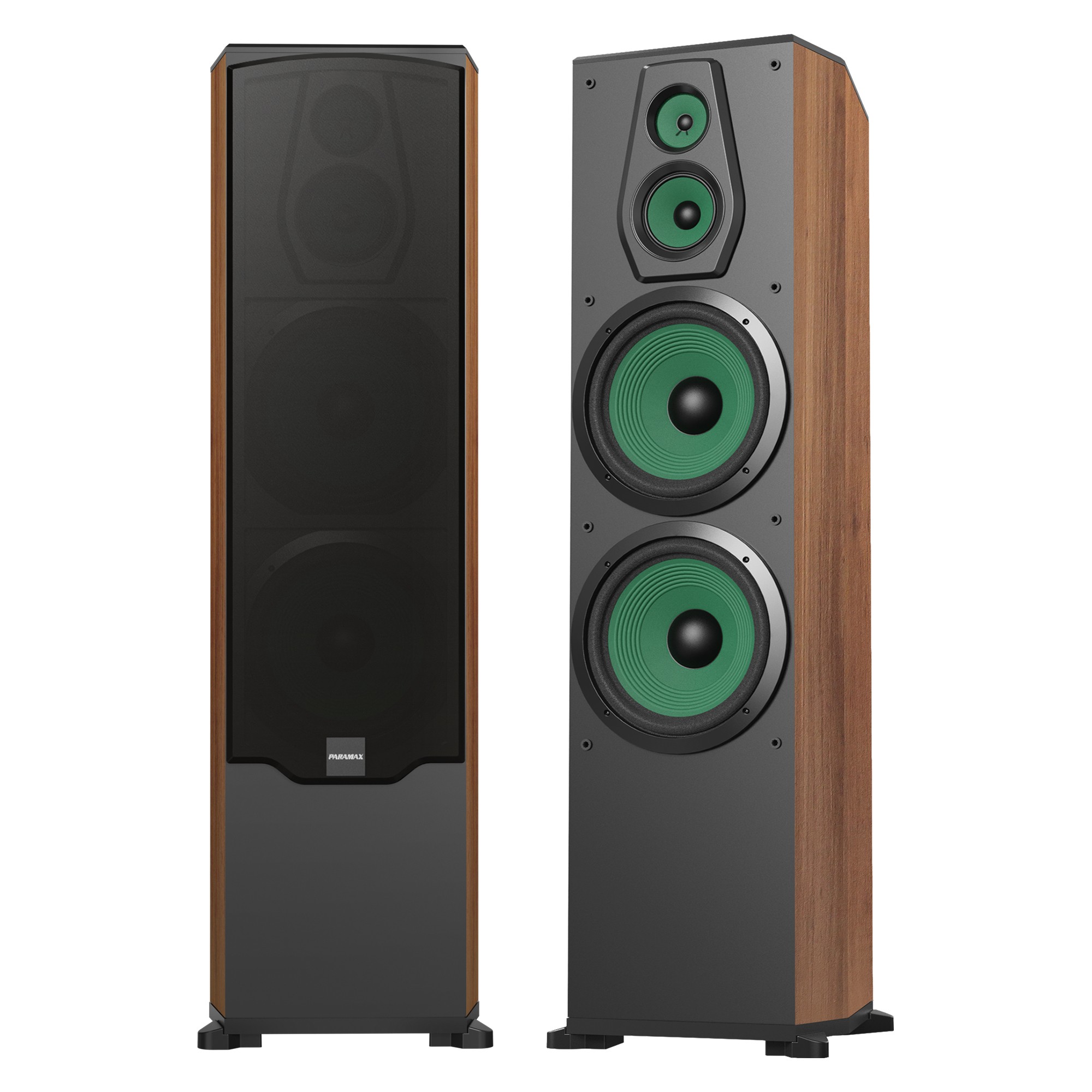 Loa karaoke nghe nhạc Paramax F2500, loa đứng bass đôi 10 inch