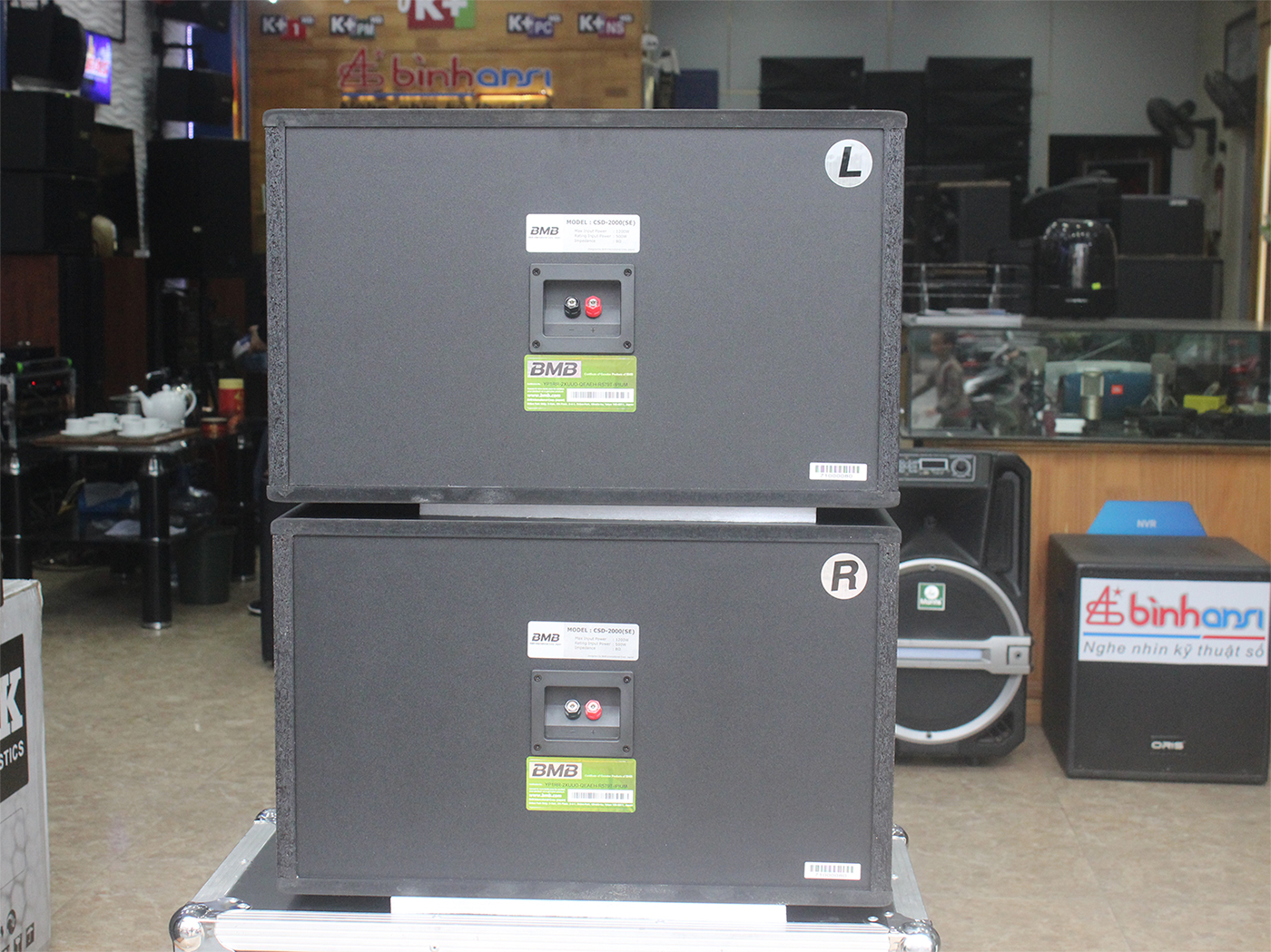 Loa BMB CSD 2000SE, loa karaoke 3 đường tiếng bass 30 hàng chính hãng Nhật Bản