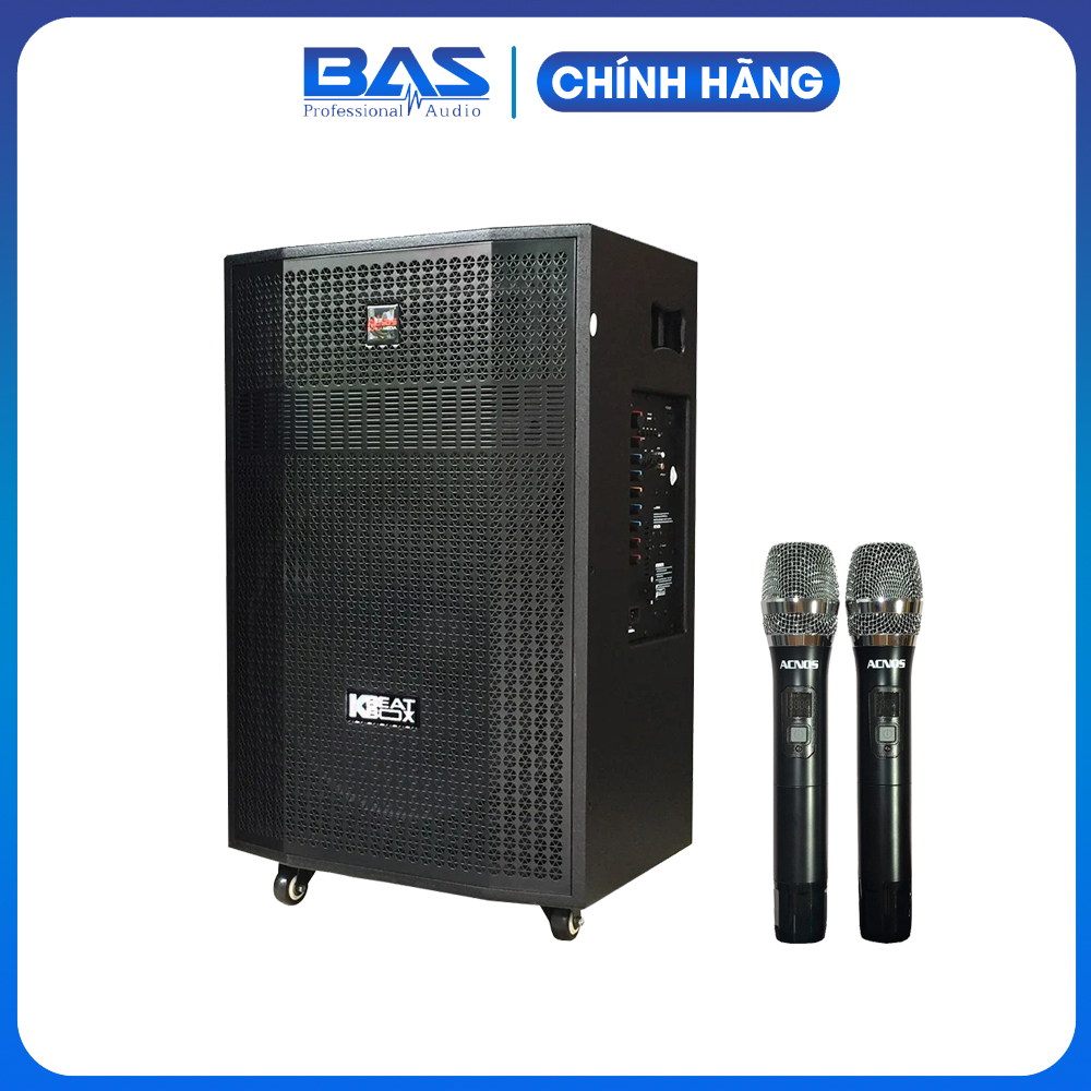 Loa kéo ANOS CB501G, loa karaoke di động bass 50