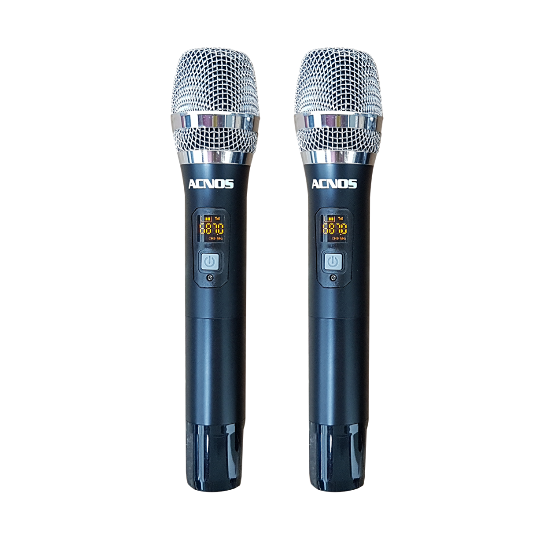 Loa kéo Bluzek BZ68LG, Loa karaoke di động bass 40cm kèm hai micro không dây