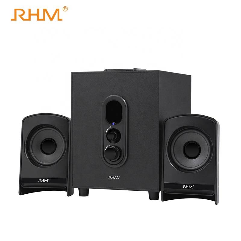 Loa 2.1 RHM RM240BT, loa vi tính công suất 20w thiết kế nhỏ gọn hiện đại