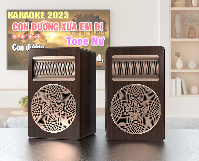 Loa Bookshelf Dbacoustic LX SH8, công suất 120W, trở kháng 4Ohm, Max SPL 113