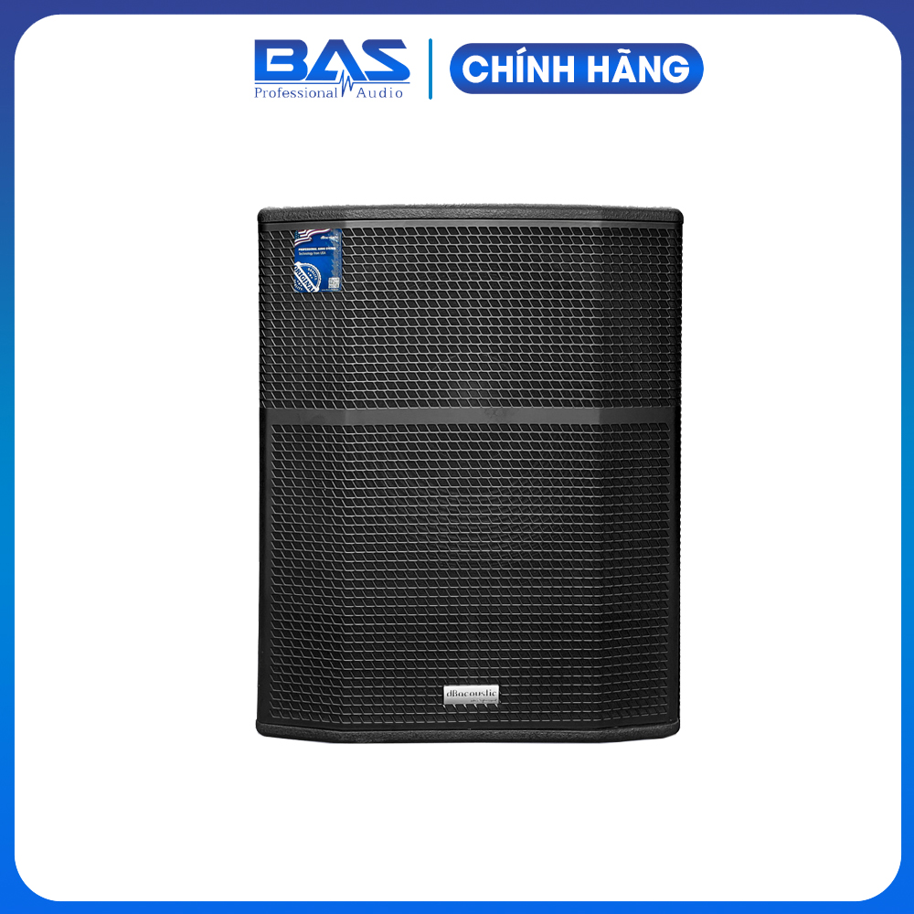 Loa sub hơi dBacoustic PK115S+, loa siêu trầm bass 40