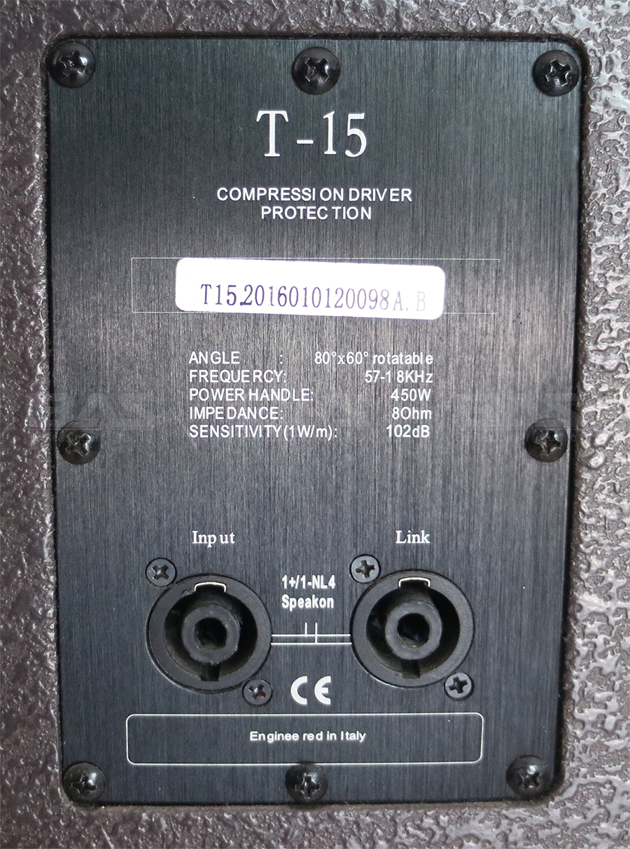 Loa VK T15, loa full dùng cho hội trường sân khấu
