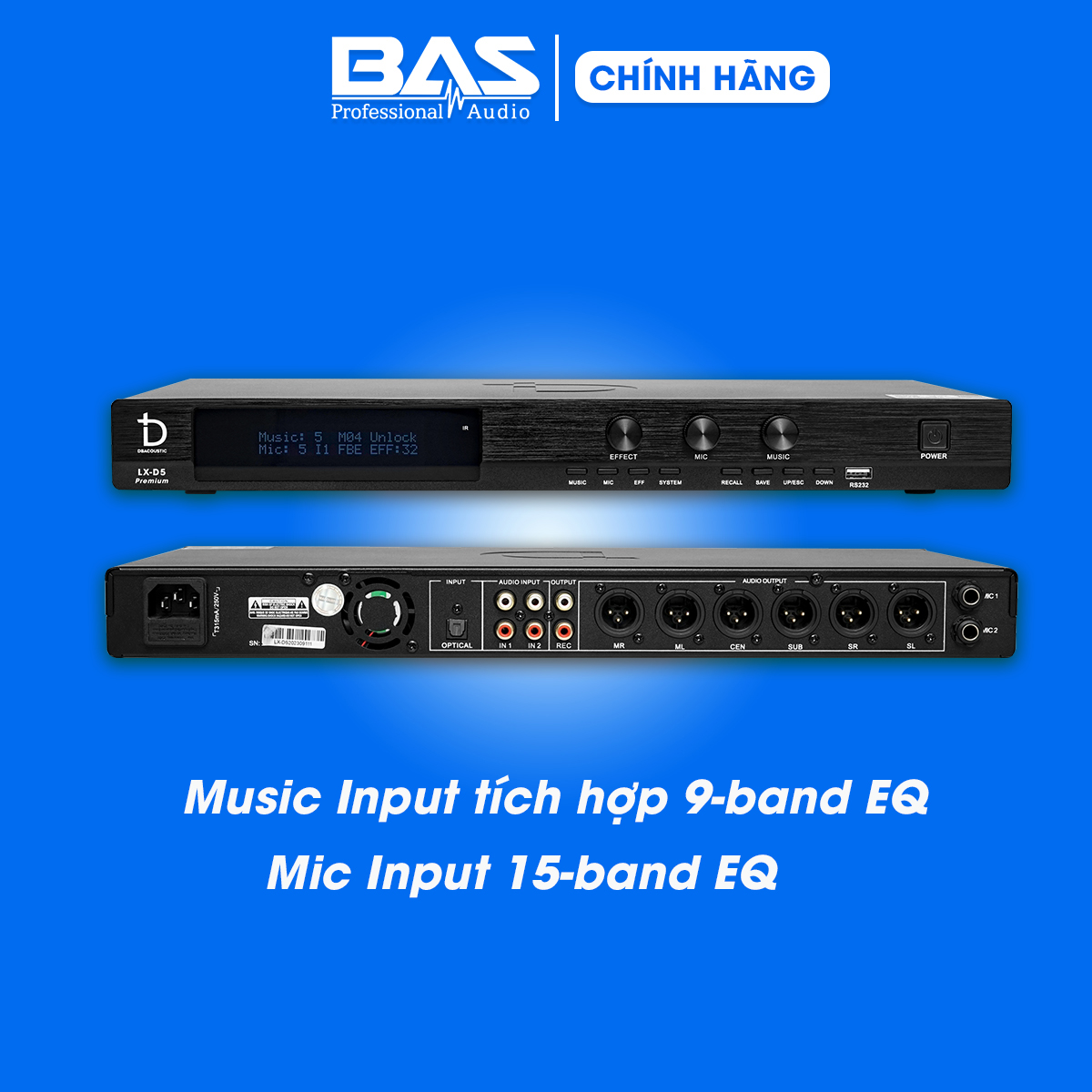 Vang số DBACOUSTIC LX D5 Premium