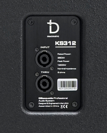 Loa karaoke dBacoustic KS312, bass 30, công suất 350W