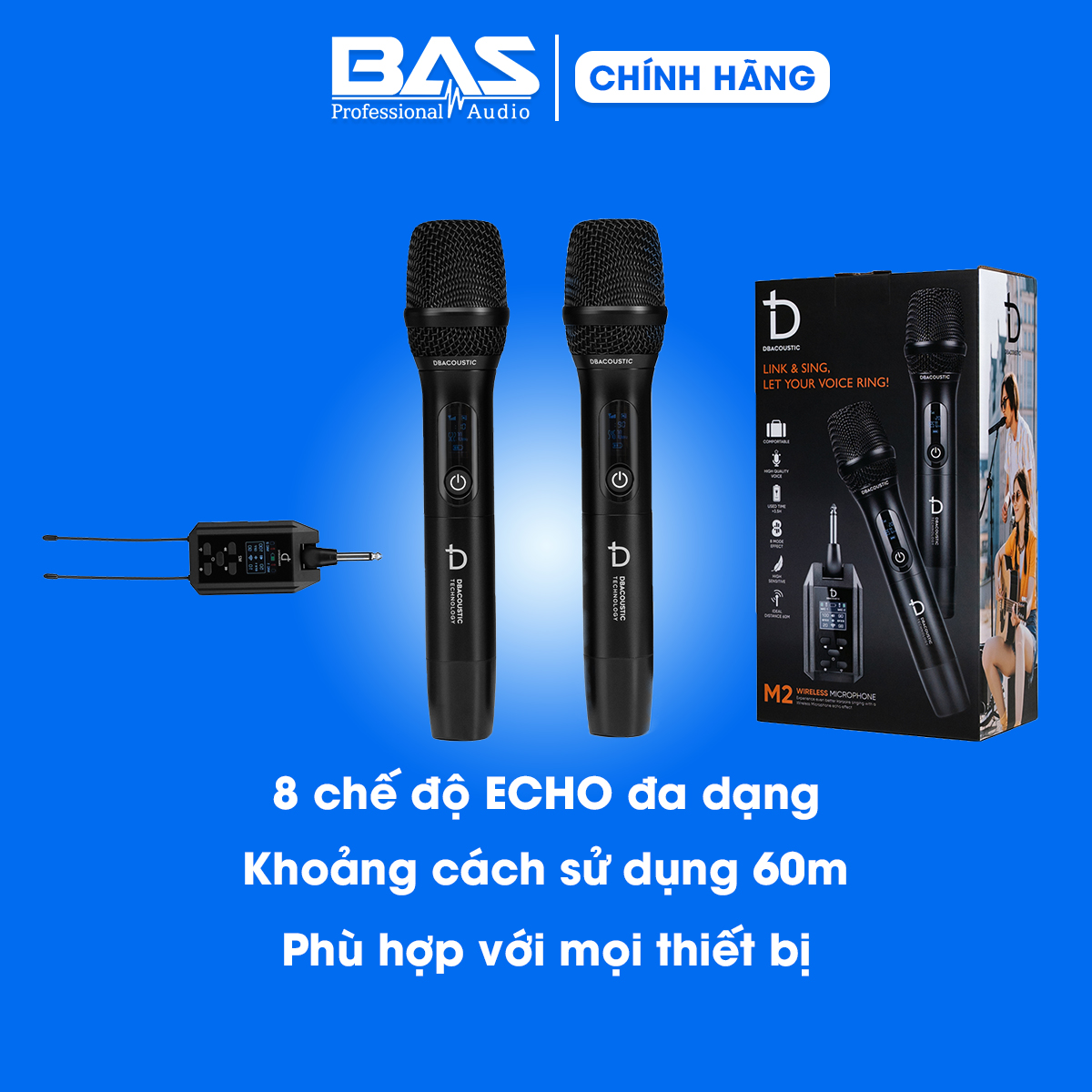 Micro không dây DBacoustic M2 Premium