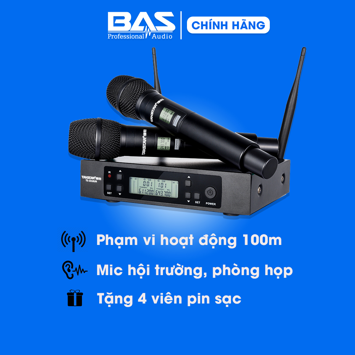 Micro không dây Takstar 3310UH