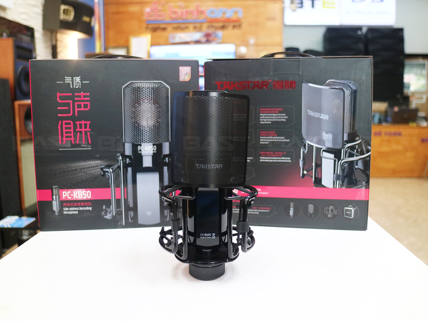 Micro thu âm Takstar PC K850