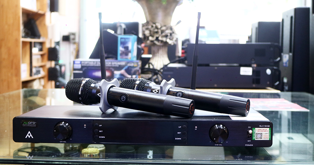 Dàn karaoke gia đình AVPRO sử dụng loa full và sub điện bass 30, phù hợp không gian 20-30m2 (AVPRO LS-12+, GLC 2.8, GLC-SD8, GLC-SM8, GLC-PW8, GD12)