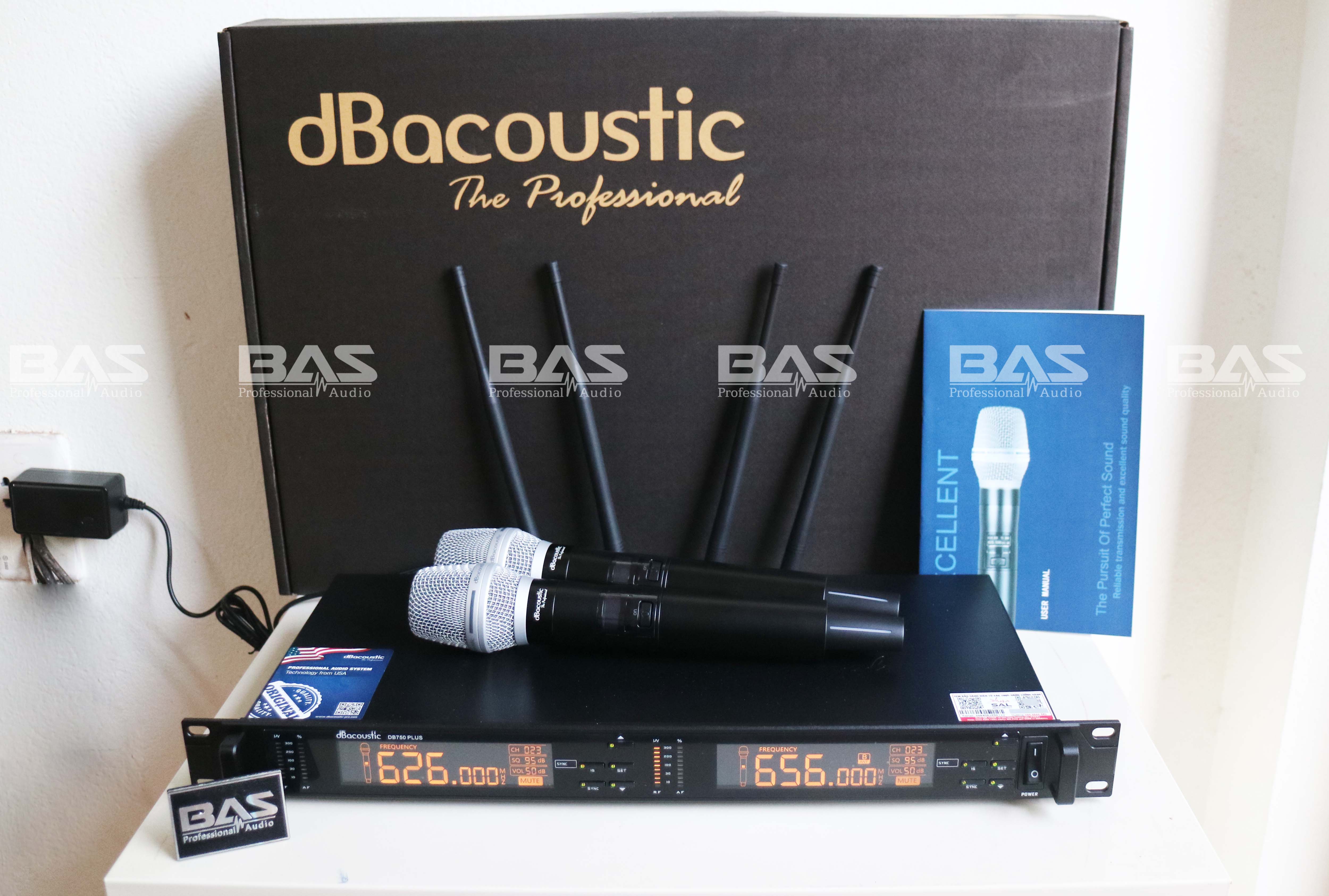 Micro dBacoustic DB750 plus, Mic sự kiện, hội trường, sân khấu, âm thanh chuyên nghiệp