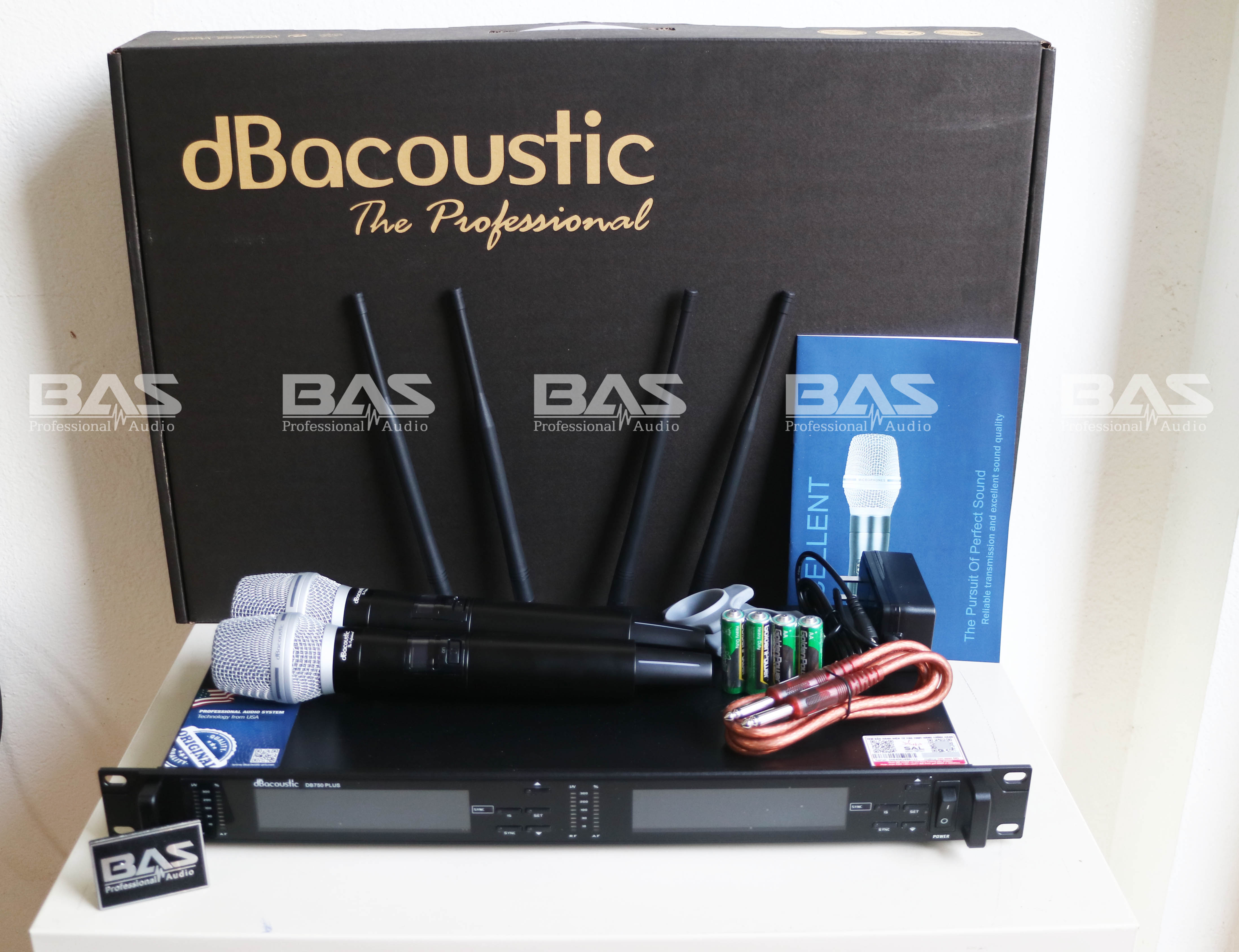 Micro dBacoustic DB750 plus, Mic sự kiện, hội trường, sân khấu, âm thanh chuyên nghiệp