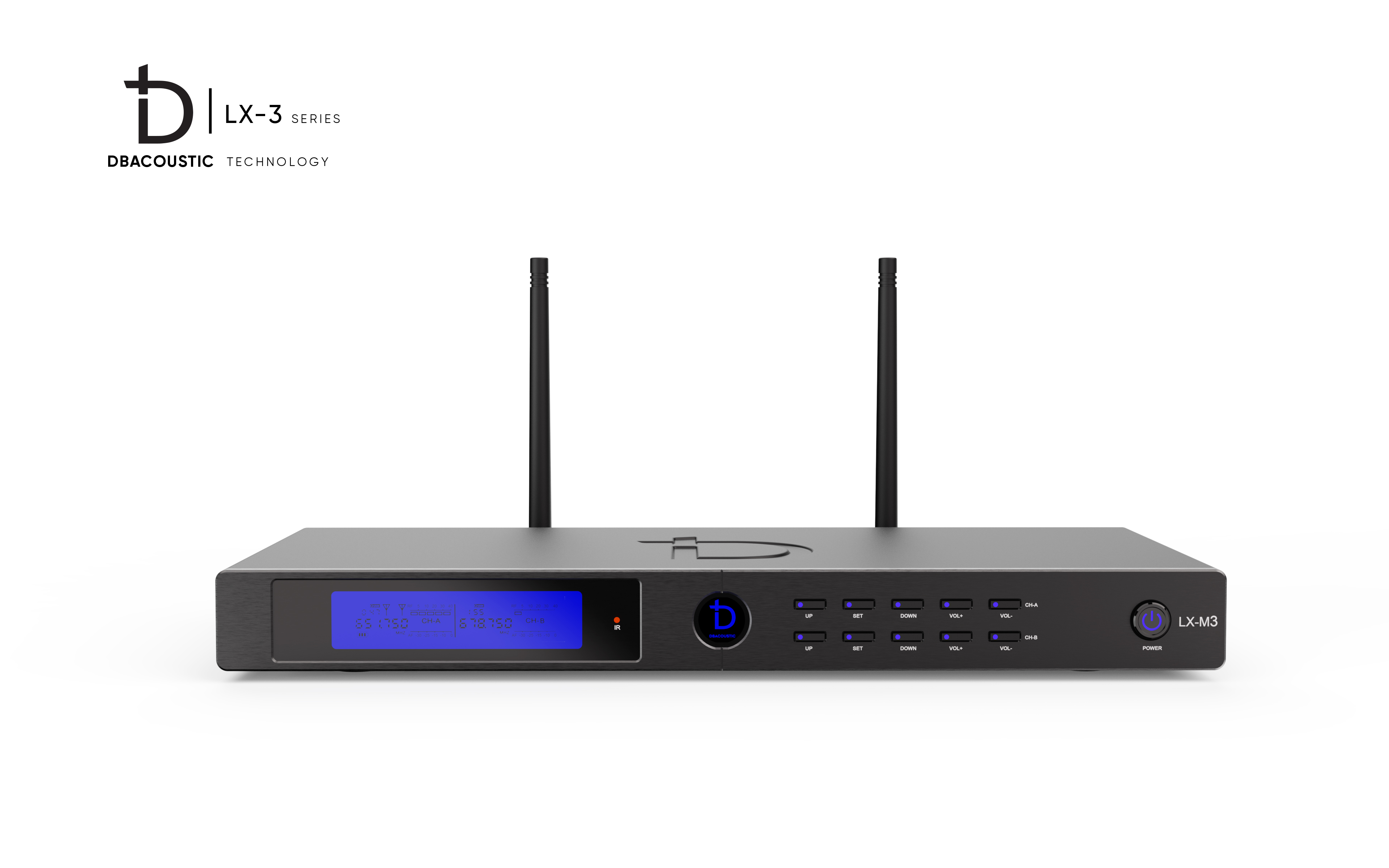 Micro Dbacoustic LX M3, mic không dây cho dàn âm thanh karaoke cao cấp