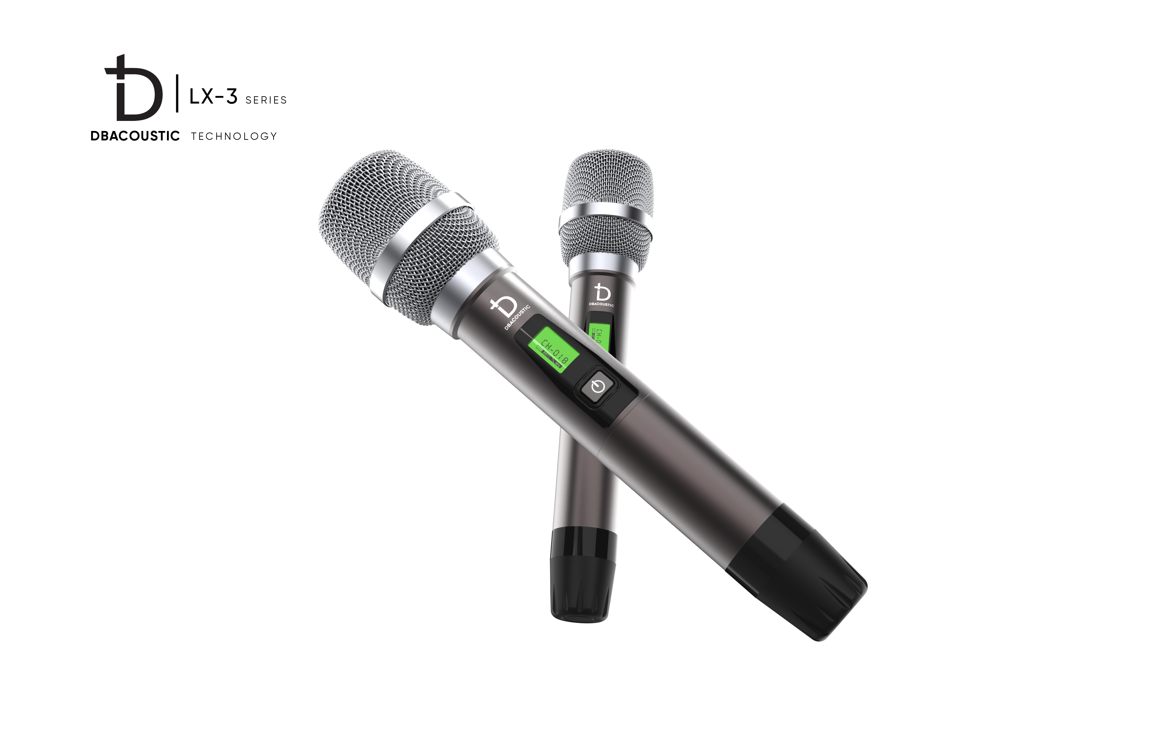 Micro Dbacoustic LX M3, mic không dây cho dàn âm thanh karaoke cao cấp