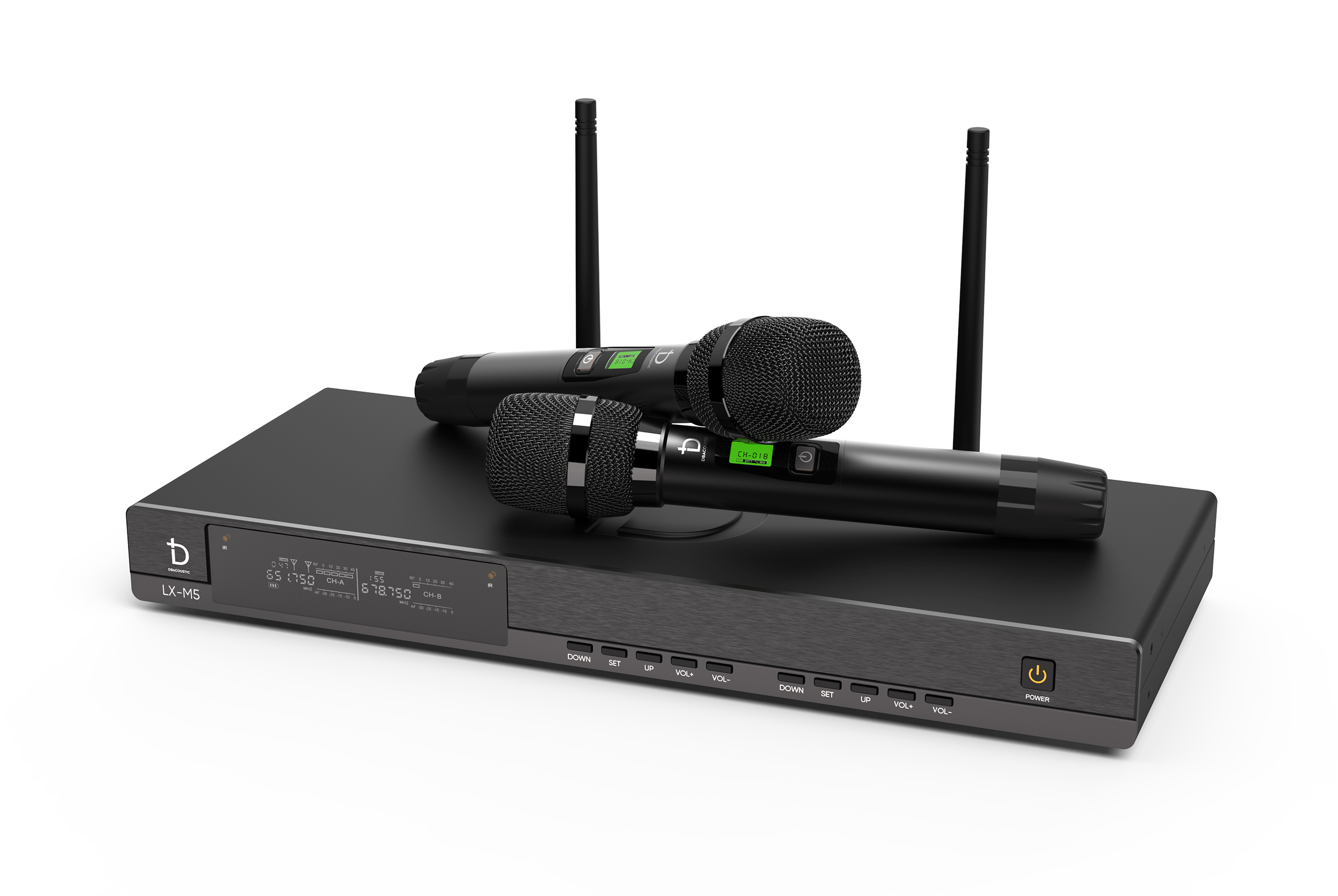 Micro Dbacoustic LX M5, mic karaoke không dây