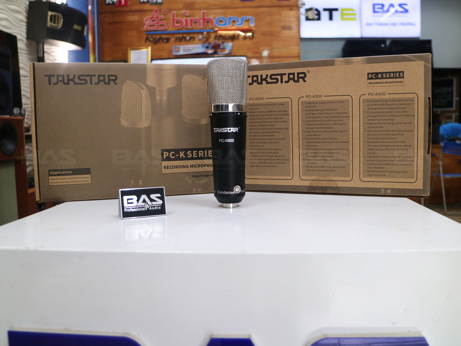 Micro thu âm, livestream Takstar PC K600