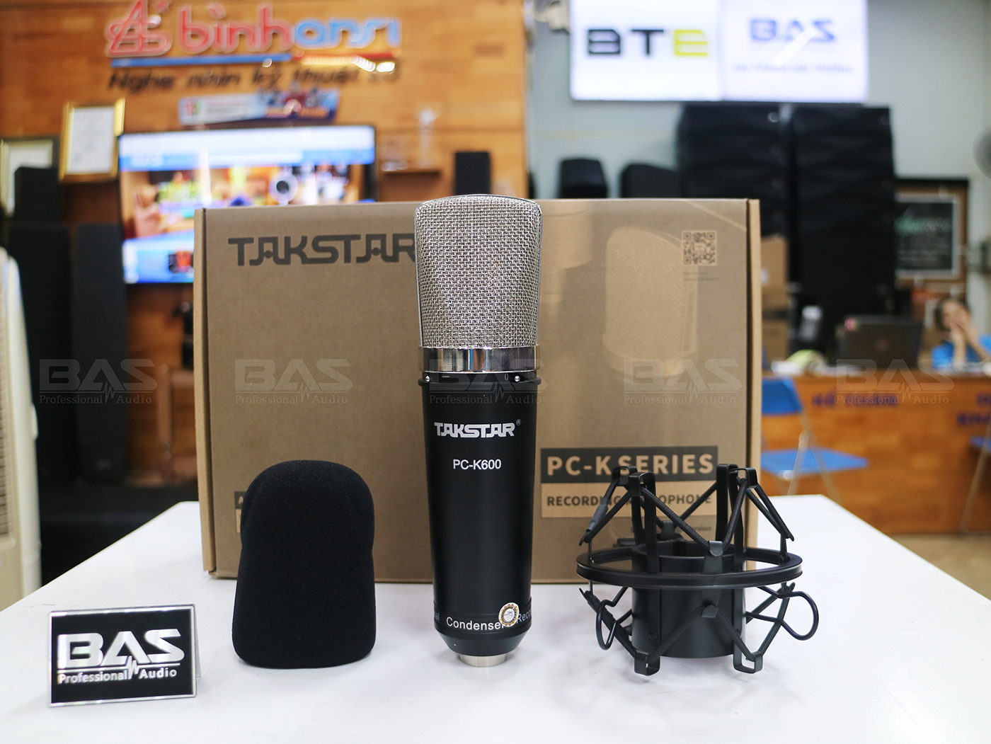 Micro thu âm, livestream Takstar PC K600