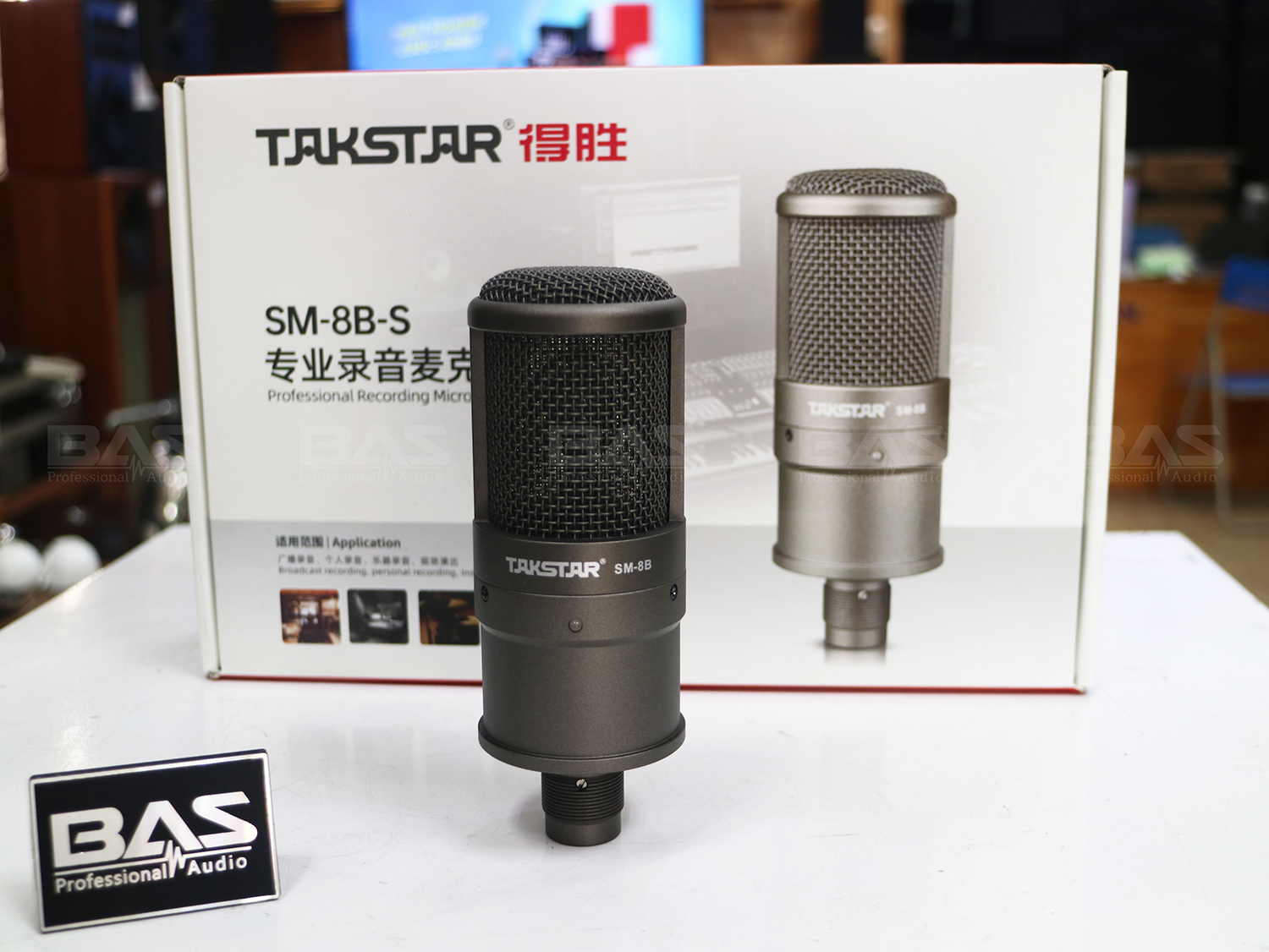 Micro thu âm, livestream Takstar SM 8B S