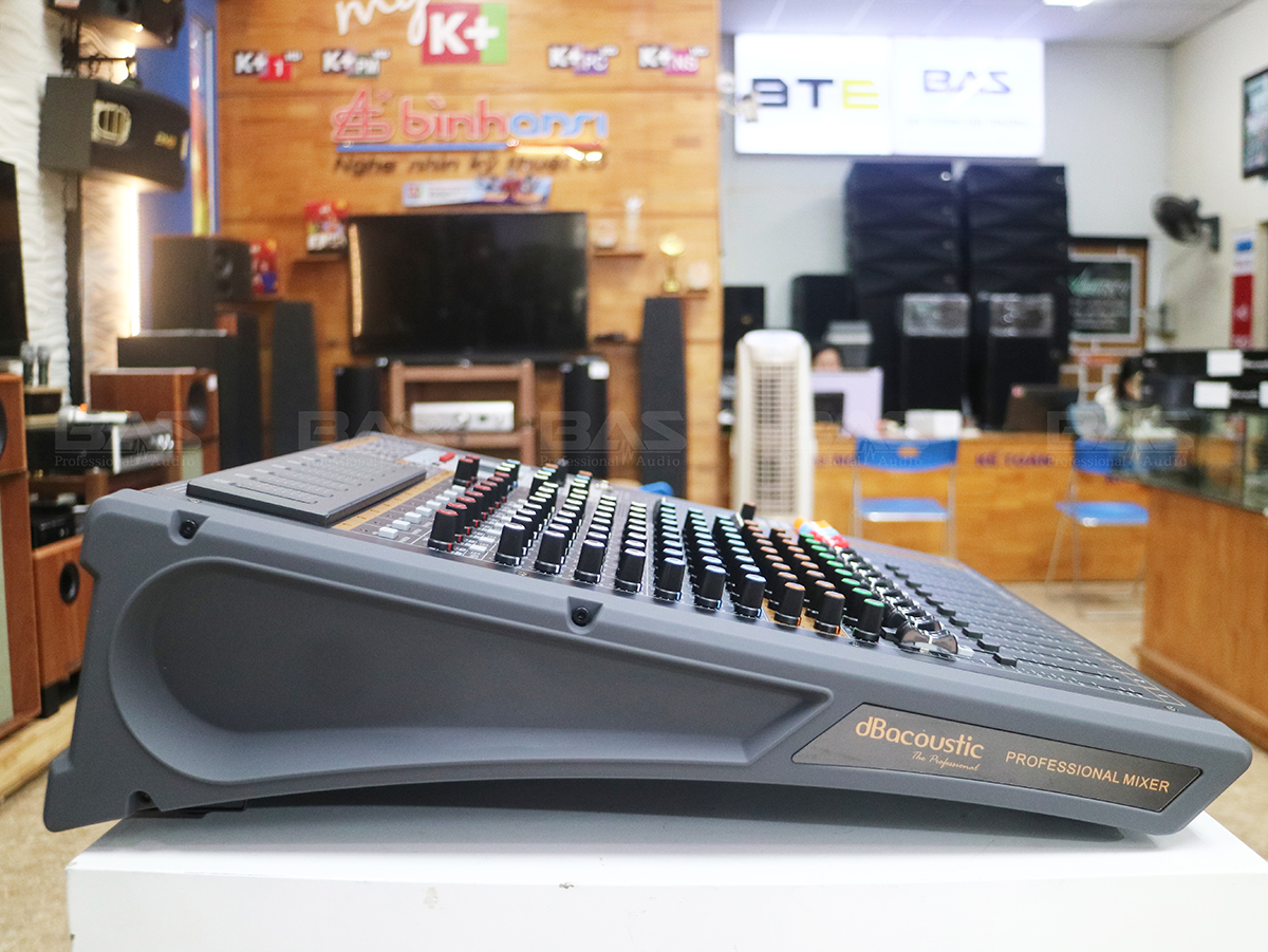 Mixer dBacoustic MFX12, mixer digital cho dàn âm thanh chuyên nghiệp