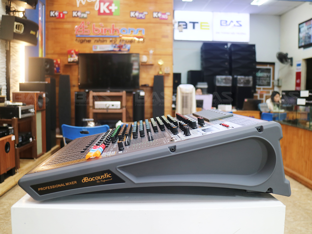 Mixer dBacoustic MFX12, mixer digital cho dàn âm thanh chuyên nghiệp