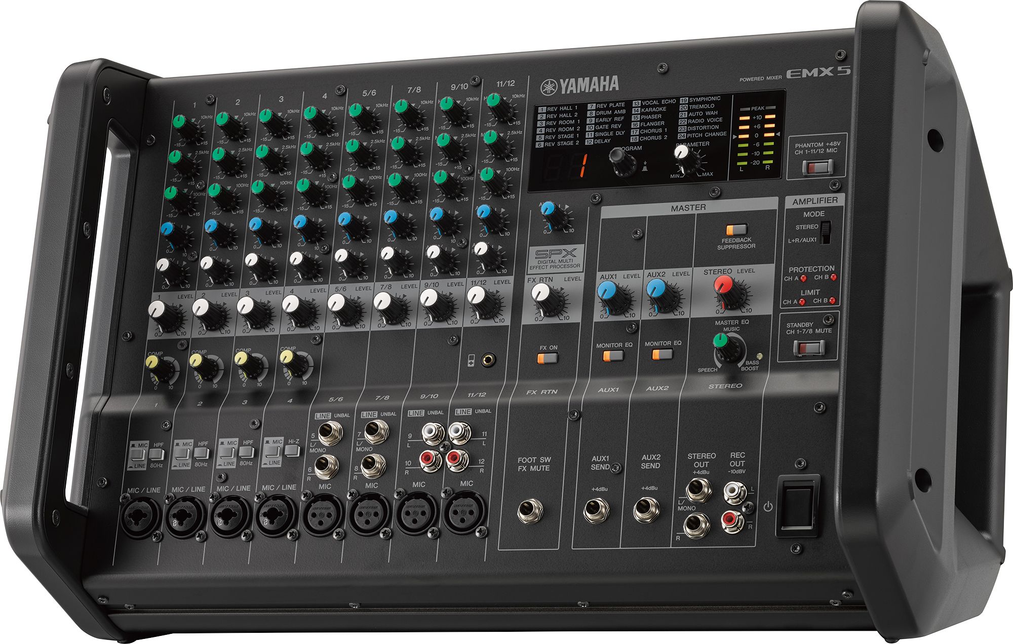Mixer kèm công suất Yamaha EMX5
