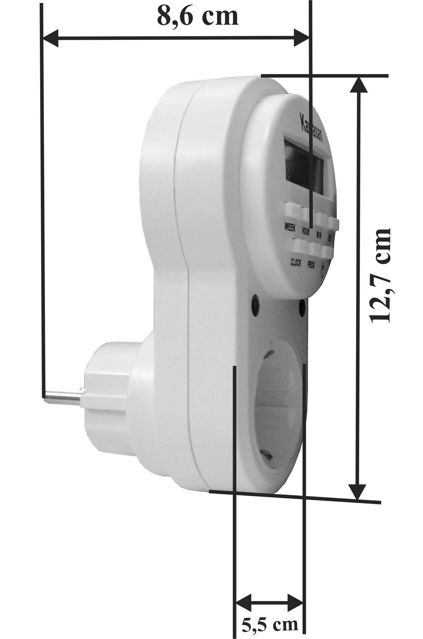 Ổ cắm hẹn giờ kỹ thuật số Kawasan SG36