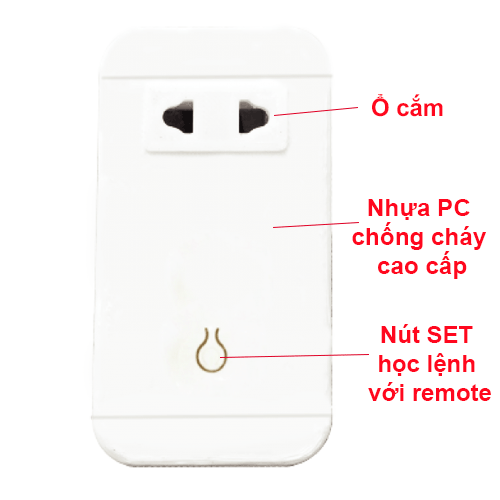 Ổ cắm điều khiển từ xa KAWASAN TB01D công suất 500W