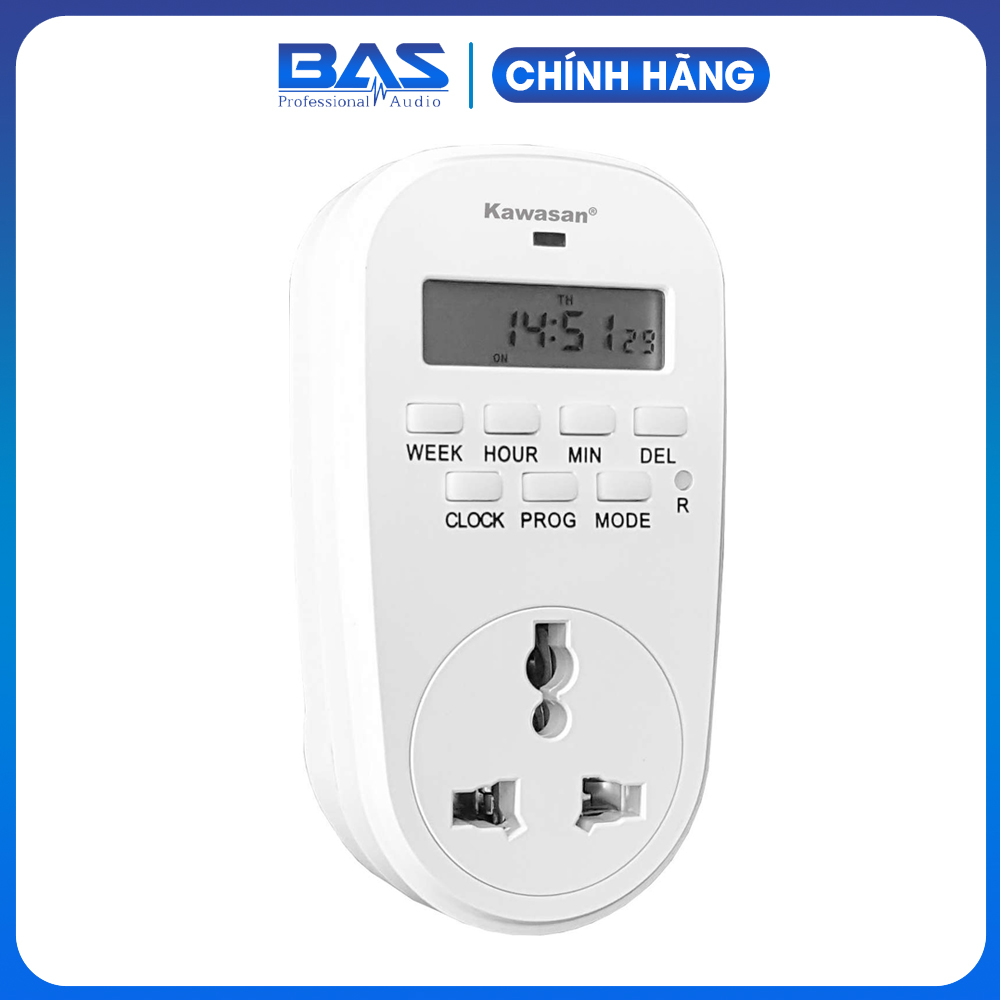 Ổ cắm hẹn giờ số Kawasan TGE2C
