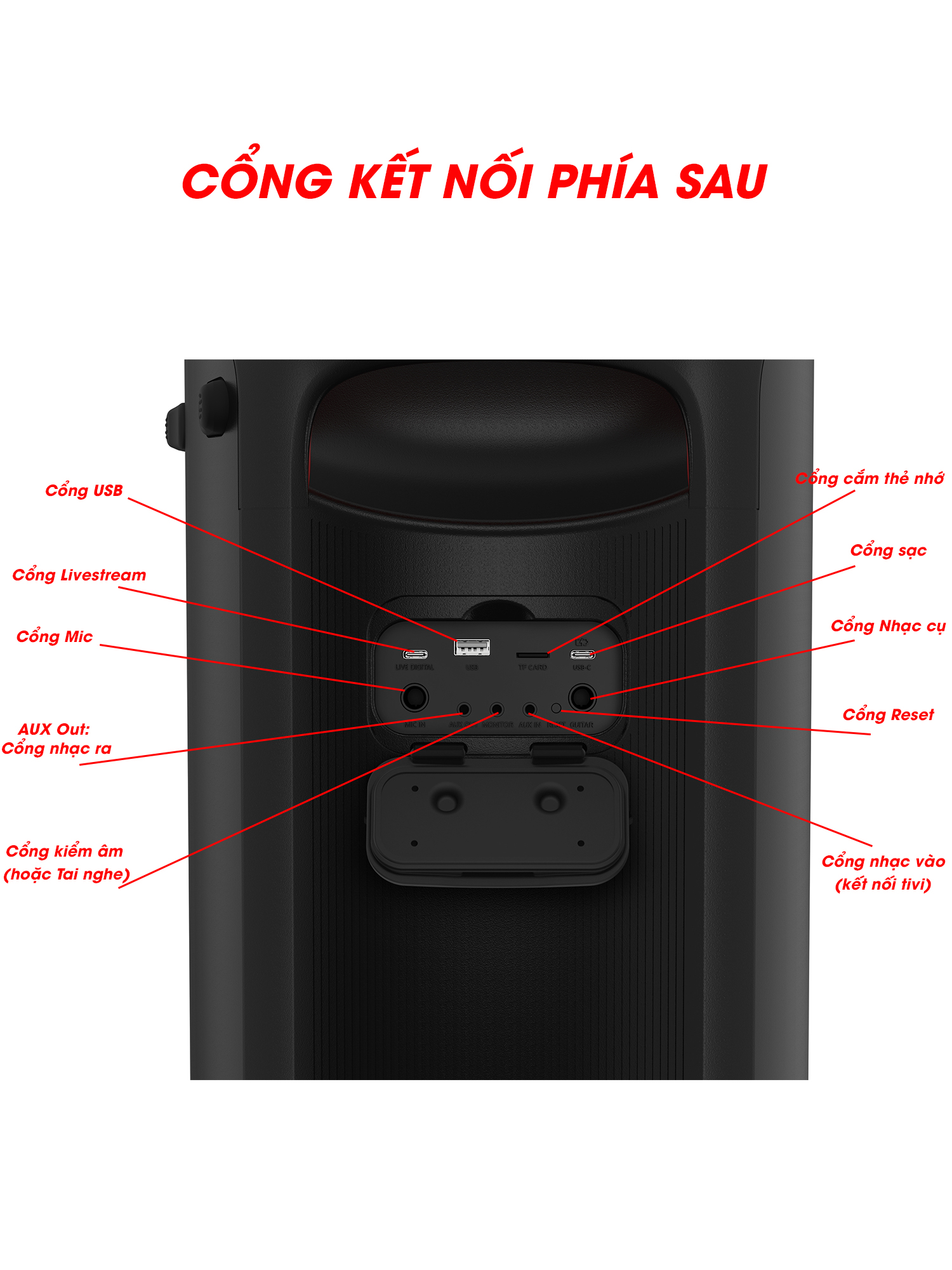 Loa di động, loa bluetooth dBacoustic Infinity 110Plus Premium