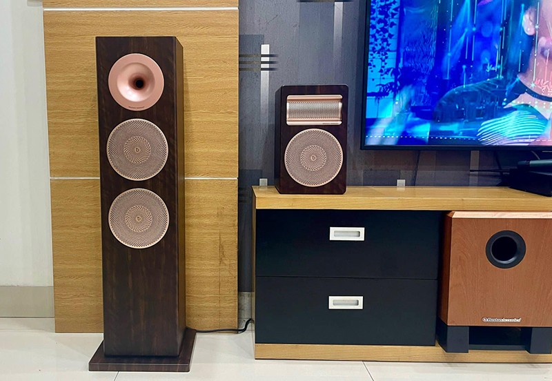 Loa đứng Dbacoustic LX SH28, loa cột Hi-Fi nghe nhạc, karaoke