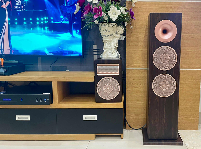Loa đứng Dbacoustic LX SH28, loa cột Hi-Fi nghe nhạc, karaoke