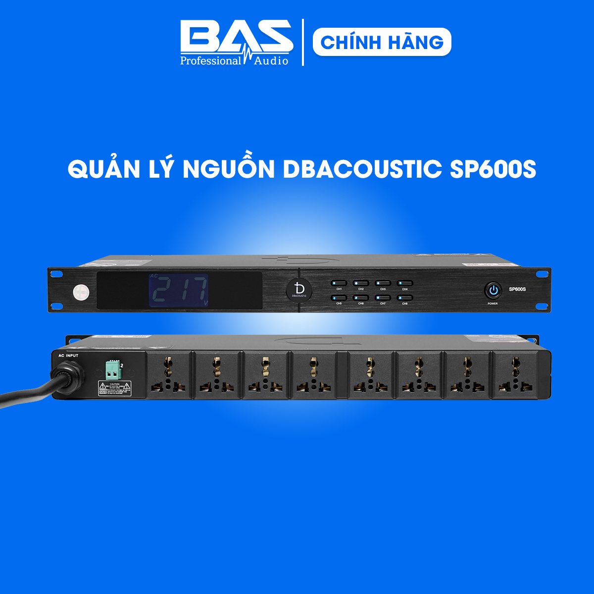 Quản lý nguồn dBacoustic SP600S Premium