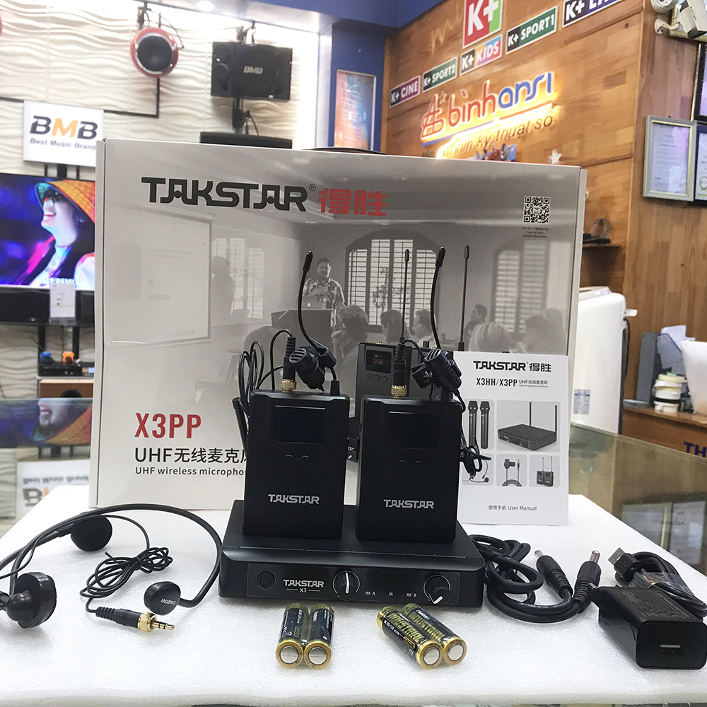 Micro cài áo không dây Takstar X3PP