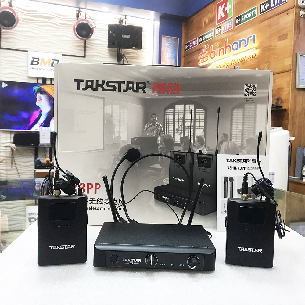 Micro cài áo không dây Takstar X3PP
