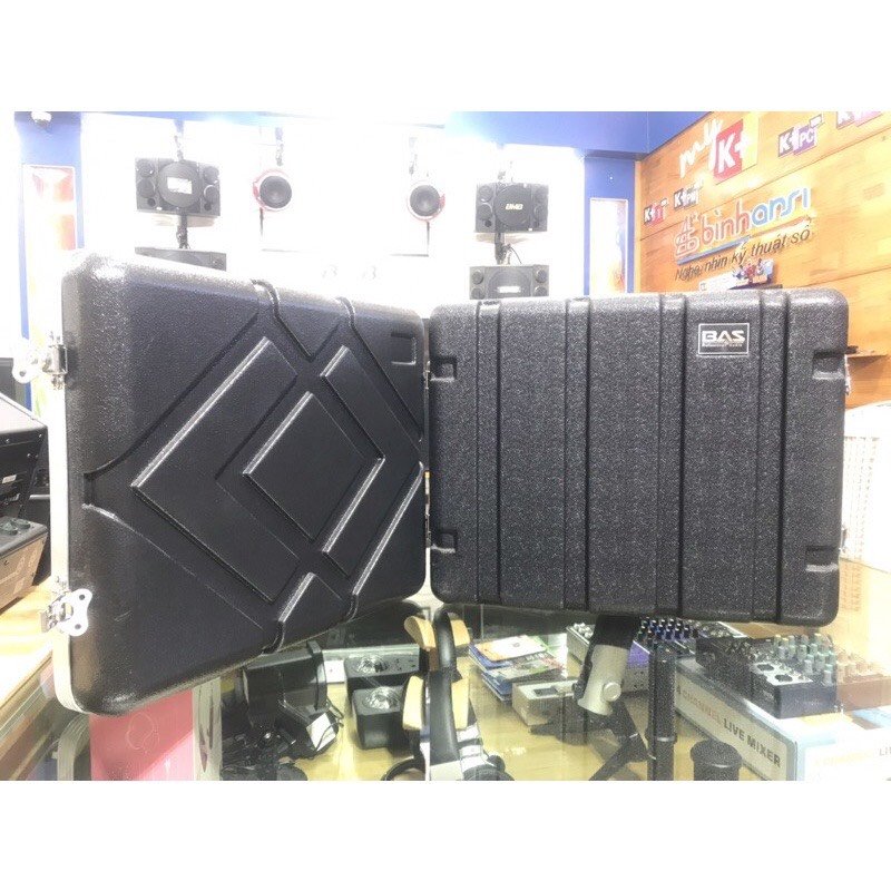 Tủ thiết bị âm thanh, tủ nhựa ABS 6U, 8U đựng thiết bị cho dàn karaoke