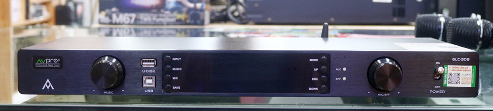 Dàn karaoke gia đình AVPRO sử dụng loa full và sub điện bass 30, phù hợp không gian 20-30m2 (AVPRO LS-12+, GLC 2.8, GLC-SD8, GLC-SM8, GLC-PW8, GD12)