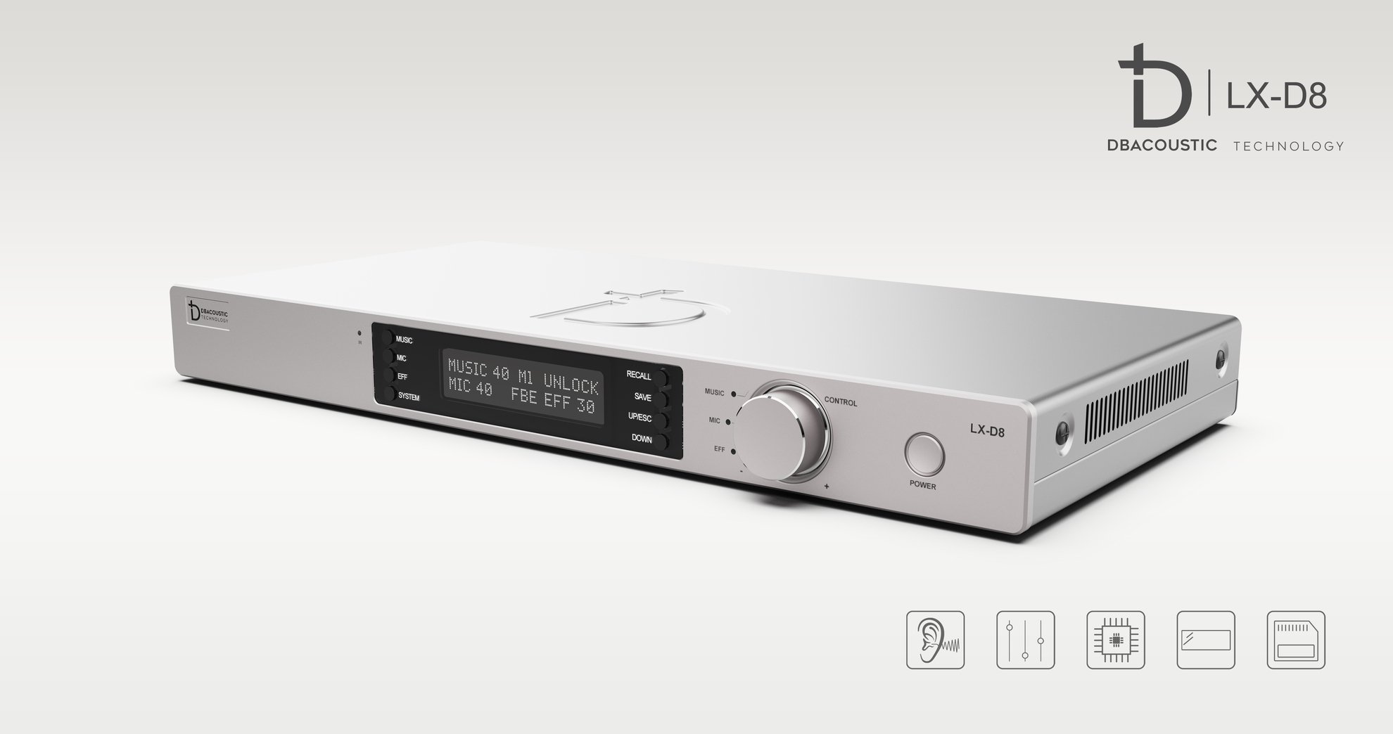 Vang số DBacoustic LX-D8 Premium