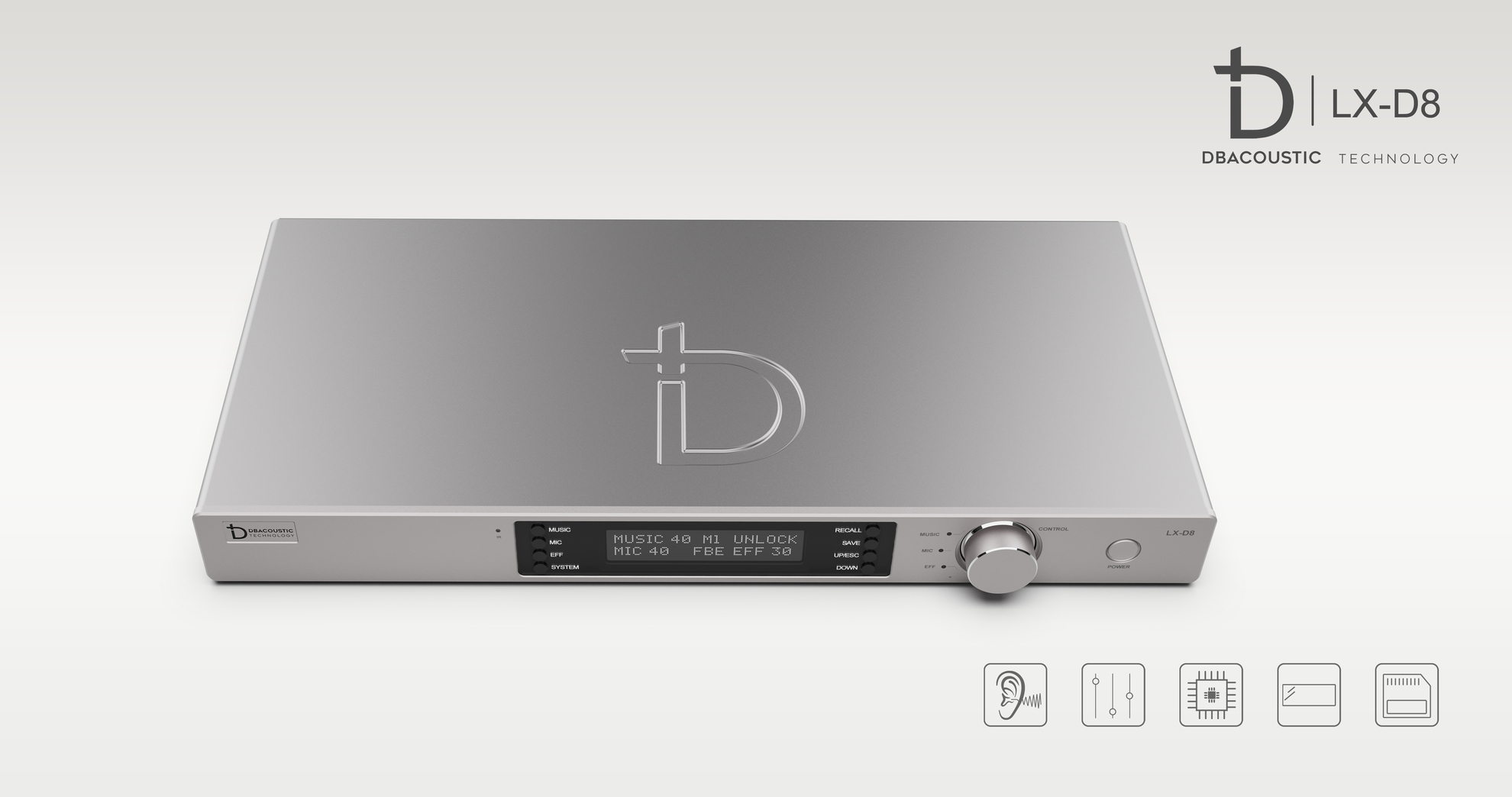 Dàn karaoke gia đình sang trọng dBacoustic LX8