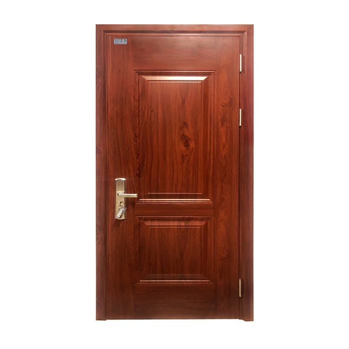 Cửa thép 1 cánh 2 ô pano