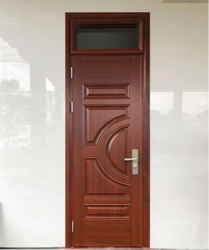 Cửa thép 1 cánh bán nguyệt