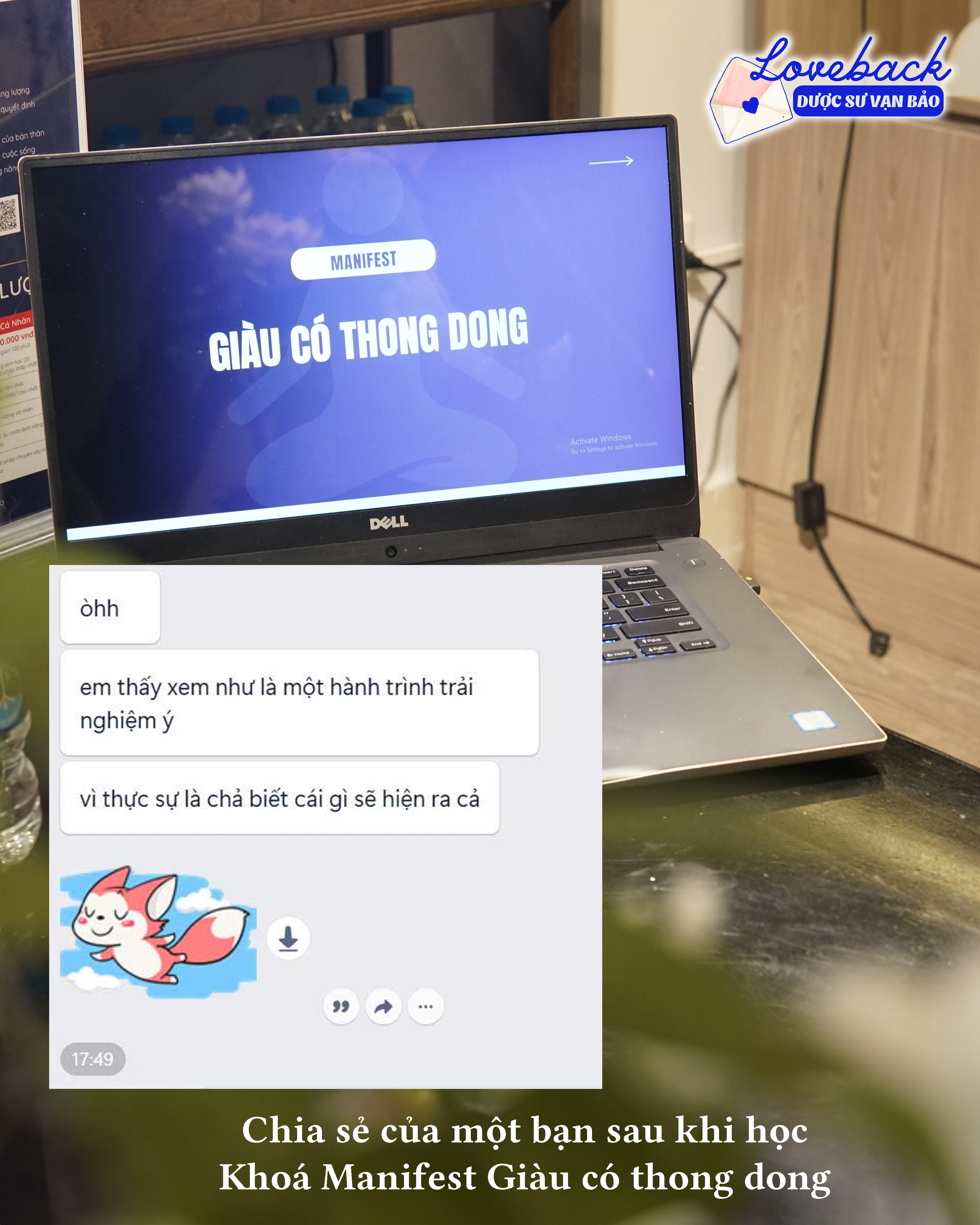 Hiểu kiến thức là một chuyện, sống được với nó hay không lại là chuyện khác