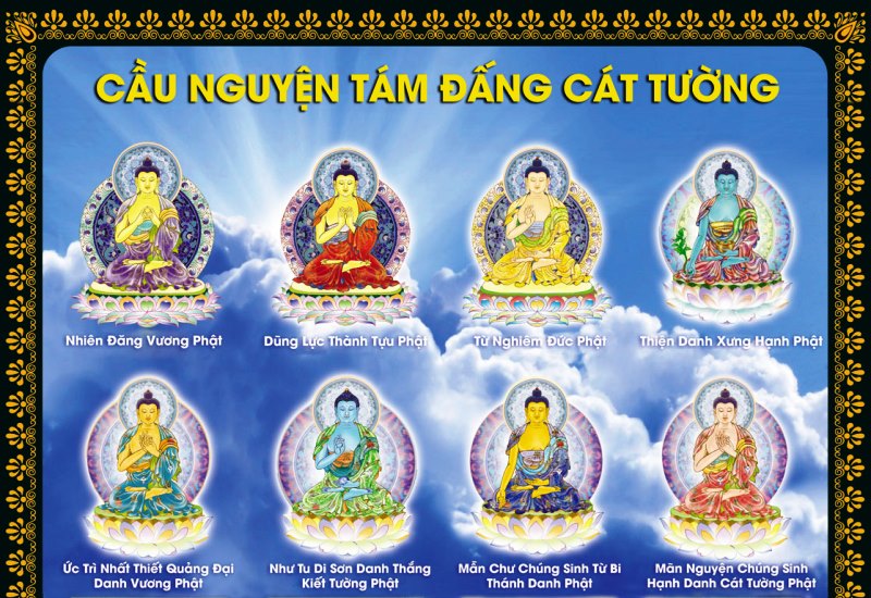 Bài cầu nguyện Tám đấng Cát tường