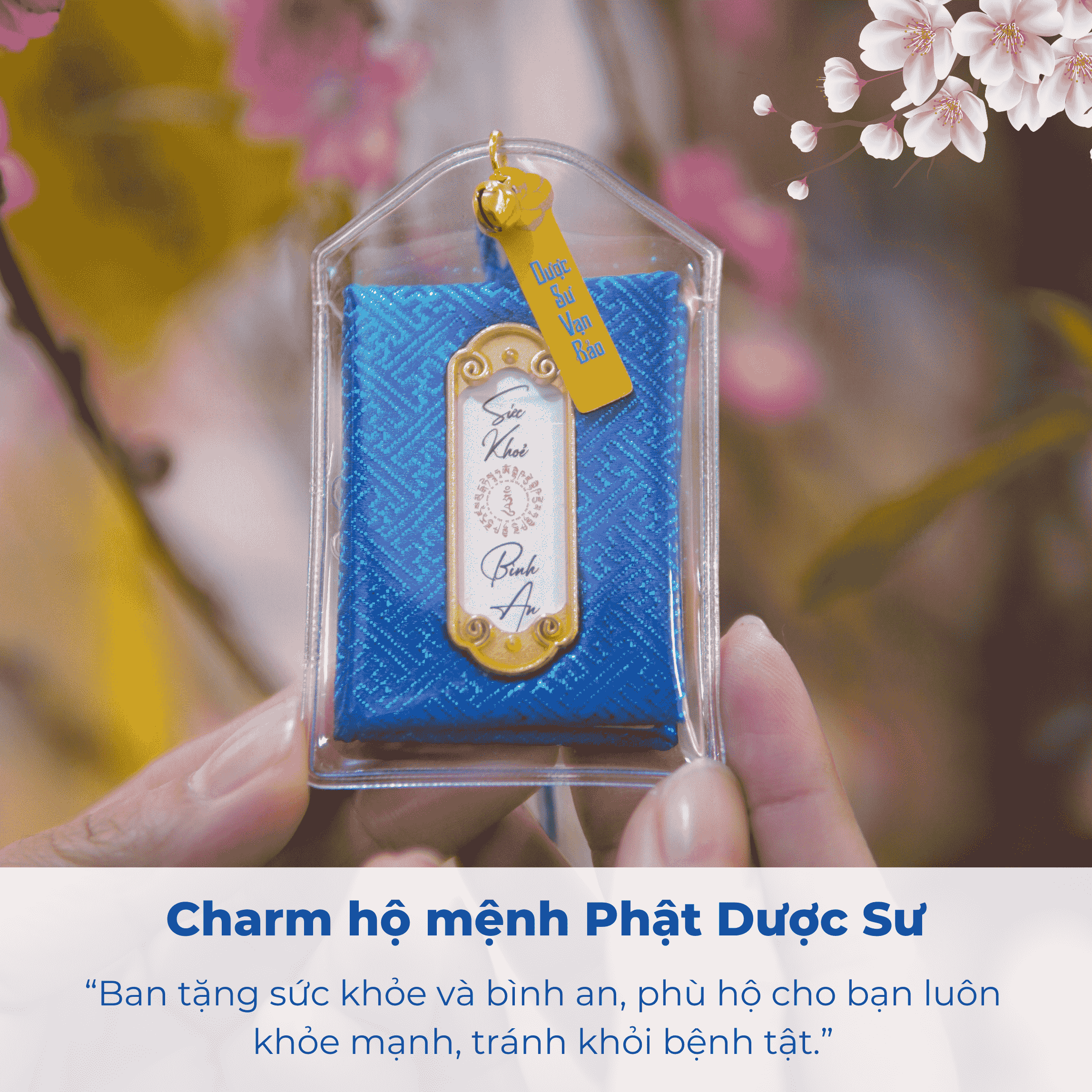 Charm Phật Bình An - Hộ Mệnh