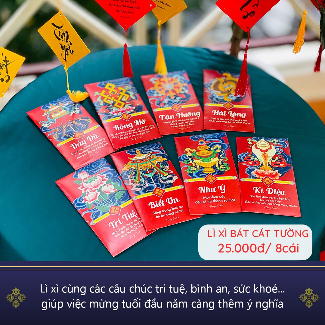 Lì Xì Trong Suốt - Năm Mới Bình An, Trí Tuệ