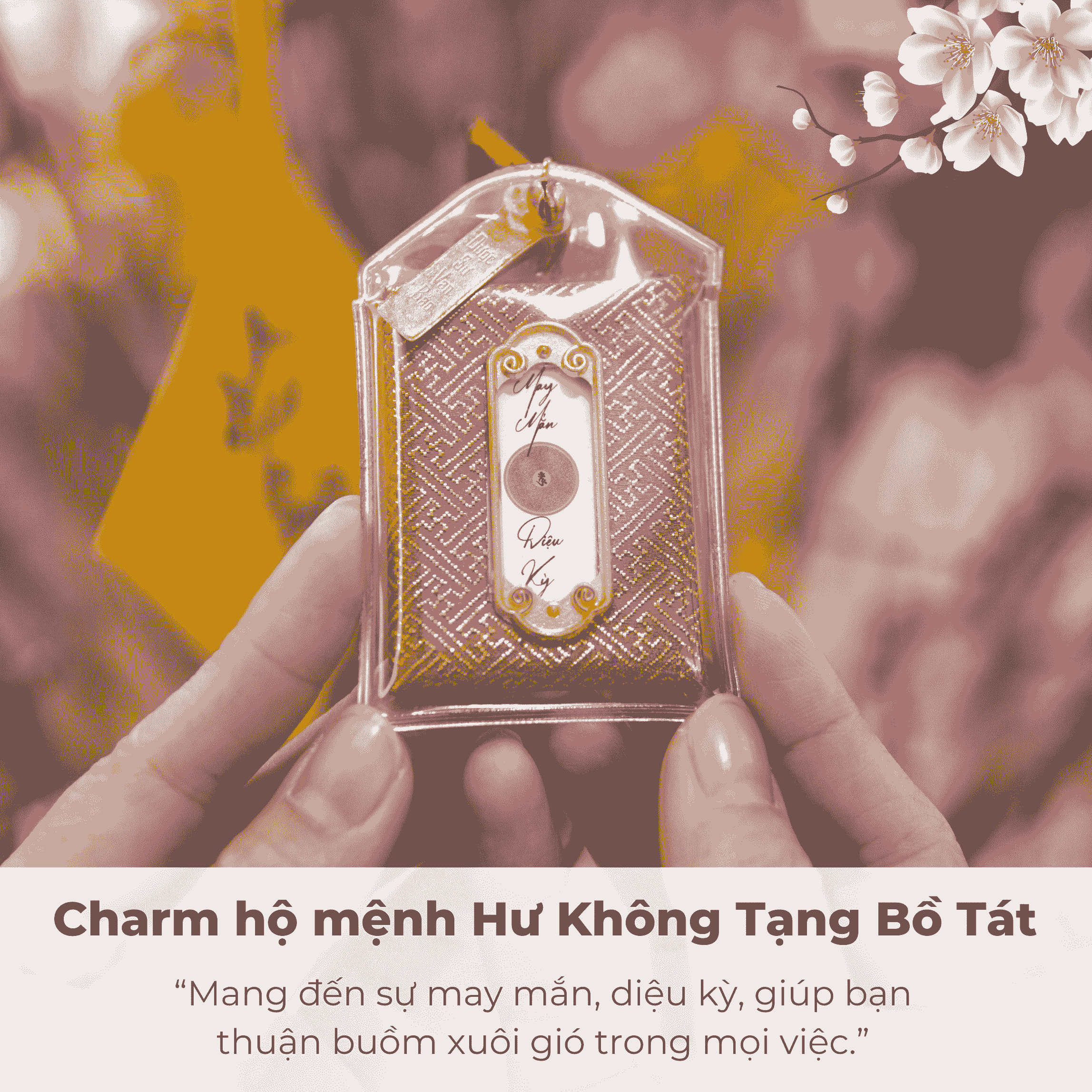 Charm Phật Bình An - Hộ Mệnh